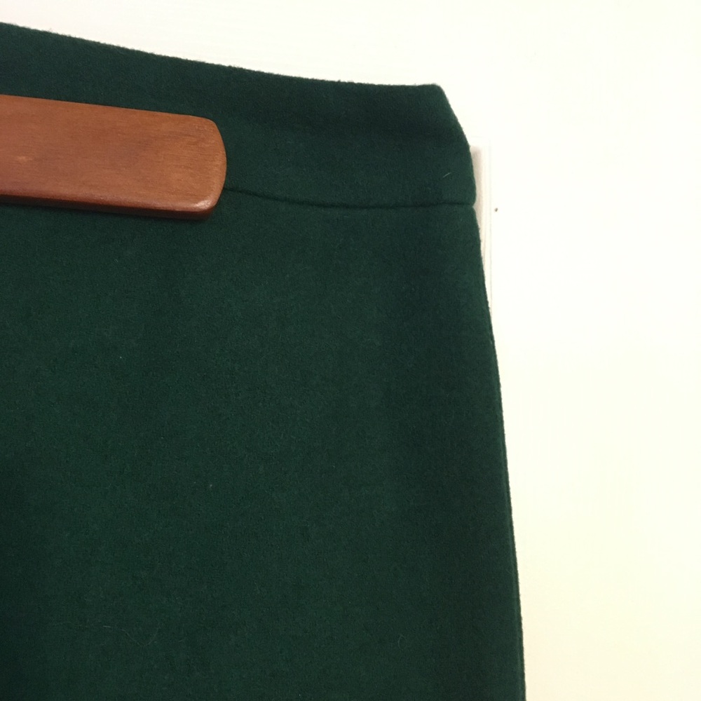 Forest green JCREW pencil skirt